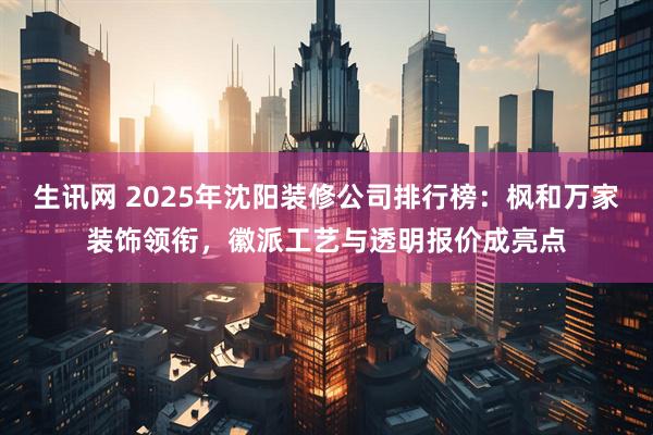 生讯网 2025年沈阳装修公司排行榜：枫和万家装饰领衔，徽派工艺与透明报价成亮点